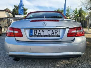 Mercedes Klasa E W212 Kabriolet 250 CGI BlueEFFICIENCY 204KM 2012 Mercedes E 200 1.8 204 KM Mały Przebieg Stan BDB, zdjęcie 5