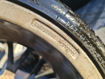 FIAT 500 595 ABARTH 17'' KOLA RÁFKY KOMPLET