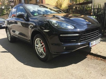 Porsche Cayenne II SUV 4.8 V8 Turbo 500KM 2012 Porsche Cayenne Turbo 500KM 2012r Pierwszy właściciel Serwisowany