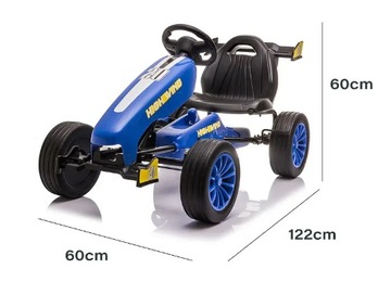 Детский картинг Формула 1 Педальный картинг F1 для детей Прочный и удобный.