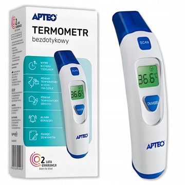 Termometr bezdotykowy Apteo Care TE-003