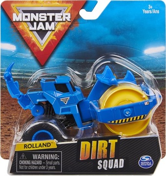MONSTER JAM TRUCK 1:64 POJAZD BULDOŻER ROLLAND