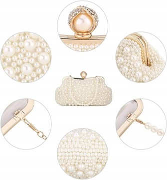 ВЕЧЕРНИЙ Клатч С ЖЕМЧУГОМ НА СВАДЬБУ