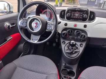 Fiat 500 II CC Seria 4 1.2 69KM 2016 Fiat 500 1.2 69KM Cabrio POP Stan Idealny SSU 1.2 Benzyna 69KM, zdjęcie 21