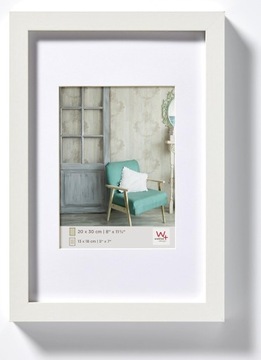 WALTHER DESIGN RAMKA NA ZDJĘCIE BIAŁA 20x30 CM Z WADĄ