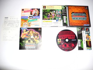 Gra Stone Walkers PSX PS1 PSOne PS2 NTSC-J SLPS-00472
