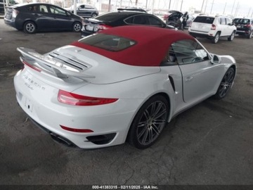 Porsche 911 991 Turbo/Turbo S Cabrio 3.8 520KM 2015 Porsche 911 Porsche 911 Turbo, od ubezpieczalni 3.8 Benzyna 520KM, zdjęcie 2
