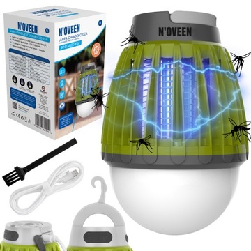 LATARKA LAMPA OWADOBÓJCZA TURYSTYCZNA IPX4 AKUMULA