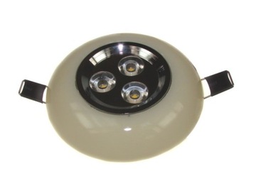 DOWNLIGHT ROCKE RED 3*1W BIAŁY CIEPŁY