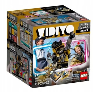 LEGO VIDIYO 43107 HIP HOP ROBOT BEATBOX NOWY