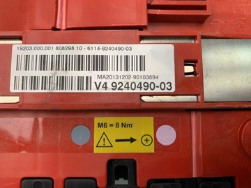 BMW 5 F10 F11 ROZDĚLOVAČ PROUDU 9240490