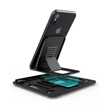 Подставка для ноутбука, охлаждение, вращение на 360°.