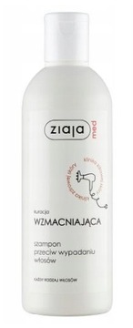 Ziaja Med kuracja wzmacniająca przeciw wypadaniu włosów 300 ml szampon