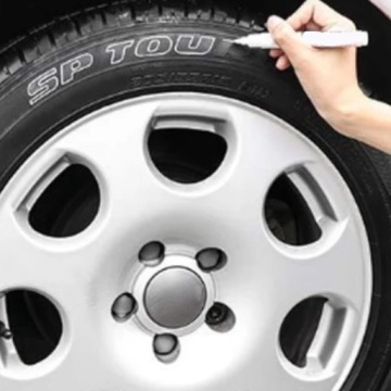 МАСЛЯНЫЙ МАРКЕР, МАСЛЯНАЯ РУЧКА, БЕЛЫЙ, СТАЛЬНЫЕ ОКОННЫЕ ШИНЫ