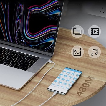 БЫСТРОЕ СЕТЕВОЕ ЗАРЯДНОЕ УСТРОЙСТВО 33 Вт + КАБЕЛЬ USB-C ДЛИНОЙ 2 М