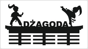 WIESZAK NA MEDALE DLA DZIEWCZYN KARATE TAEKWONDO