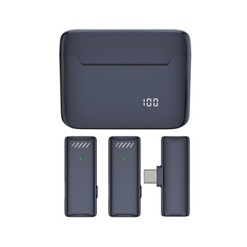 Мини-беспроводной петличный микрофон для мобильных устройств