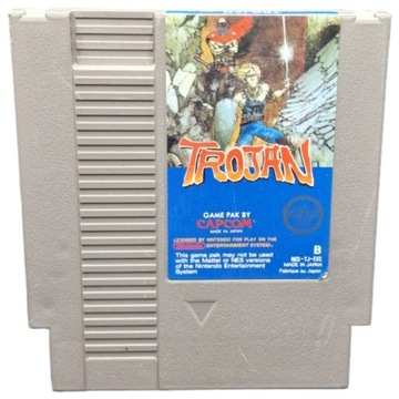 Gra TROJAN Nintendo NES oryginalna