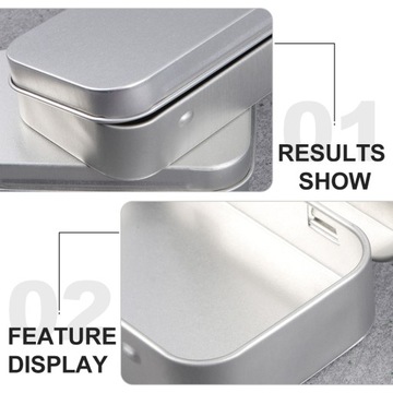 3шт металлическая жестяная коробка