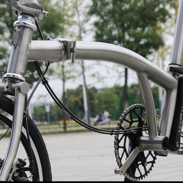 Шатуны складные шоссейные велосипедные 130BCD, 11, цепь,