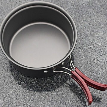 1 КОМПЛЕКТ ПОСУДА ДЛЯ КЕМПИНГА СКЛАДНОЙ ГОРШОК ДЛЯ КЕМПИНГА