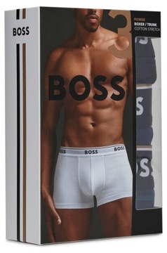 HUGO BOSS BOKSERKI 3 - PARY ORYGINAŁ PREZENT r. XL