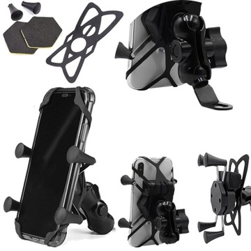 FreedConn MC7C+BM2R UCHWYT NA TELEFON GPS MOTOCYKL USB