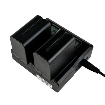 ДВЕ АККУМУЛЯТОРЫ MITOYA NPF970 NP-F970 7800 мАч И ДВОЙНОЕ СЕТЕВОЕ ЗАРЯДНОЕ УСТРОЙСТВО