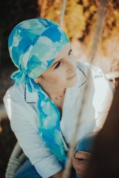 Chusta Monika Turban po chemioterapii S/001