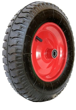 KÓŁKO KOŁO 4.00-8 DO TACZKI otwór fi 16 mm 4PR