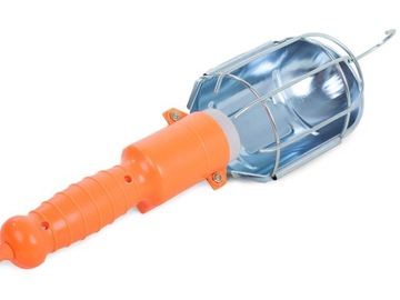 Lampa PROSTA ORANGE warsztat garaż z kablem 10m 230V + hak