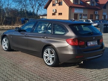 BMW Seria 3 F30-F31-F34 Touring 2.0 320d 184KM 2013 BMW 320d 184KM Modern X-Drive Jasne Skóry Navi El klapa Zarejestr w Polsce, zdjęcie 4