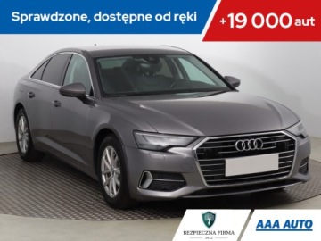 Audi A6 C8 Limousine 2.0 35 TDI 163KM 2019 Audi A6 35 TDI, Automat, VAT 23%, Skóra, Navi