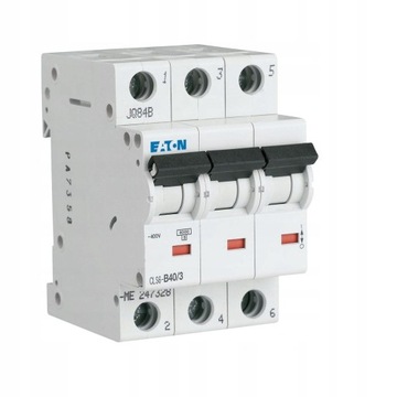 Wyłącznik nadprądowy Eaton CLS6 270412 B40 3p 400V