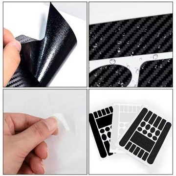 Naklejki OCHRONNE osłona RAMY pod ŁAŃCUCH arkusz 240x170 mm