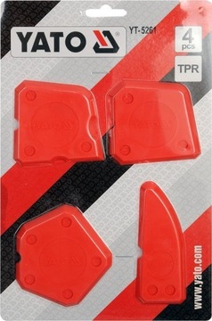 YT-5261 Силиконовые лопаточки YATO 4 шт. 100 мм