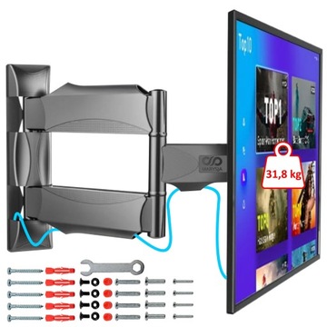 ПРОЧНАЯ НАСТЕННАЯ ПРОФЕССИОНАЛЬНАЯ УНИВЕРСАЛЬНАЯ ВЕШАЛКА ДЛЯ ТВ 32-60 ДЮЙМОВ