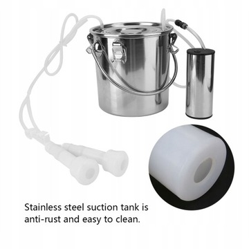 ЭЛЕКТРОМАШИНА 5Л ДЛЯ ДОЕНИЯ ДОМАШНИХ КОЗ