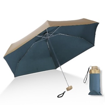 Parasol parasolka manualny składana kieszonkowa kompaktowy mała mini LEKKA