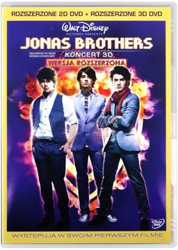 JONAS BROTHERS: KONCERT 3D [2DVD]
