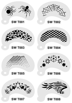 Шаблон Раскраски Лица Цветы Раскраска Лица