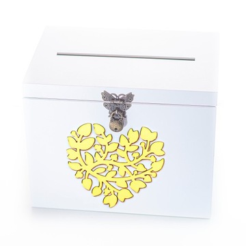 Золотой конверт-коробочка