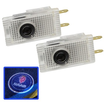 SAAB 9-3 9-5 PROJEKTOR LED LOGO DRZWI ŚWIATŁO