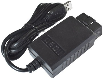 Диагностический USB-интерфейс ELM 327, кабель OBD II elm327