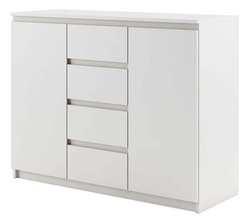 Komoda (szafki+szuflady) IDEA ID-04 biały