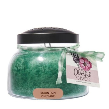 Duża świeca Mountain Vineyard Keepers of the Light Mama Jar Cheerful Candle