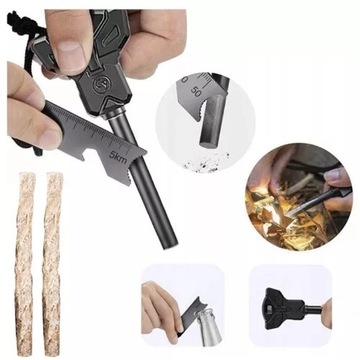 Zestaw przeżycia SURVIVAL 32w1 niezbędnik survivalowy multi tool