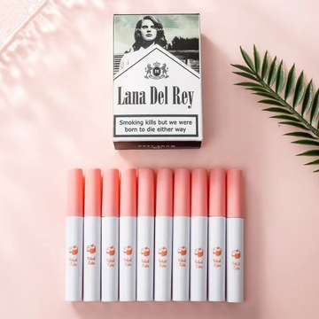 10 Lana del rey Matte Cigarette Lipstick Set Tube
