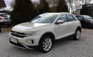 Volkswagen T-Roc I SUV Facelifting 1.5 TSI ACT 150KM 2023 Volkswagen T-Roc Nawigacja, Grzane Fotele, Alcantara, Czujniki PT, Tempoma