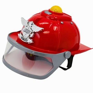 ПОЖАРНЫЙ ШЛЕМ СО ЗВУКАМИ, СВЕТ, ПОЖАРНЫЙ ШЛЕМ, ДЕТИ, СИГНАЛ + АВТОМОБИЛЬ